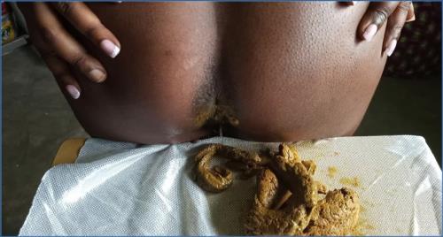 Ebony Princess Nigeria Delivers Uncensored Domination in FullHD Scat Fetish Scene – Scat-Slaves poster