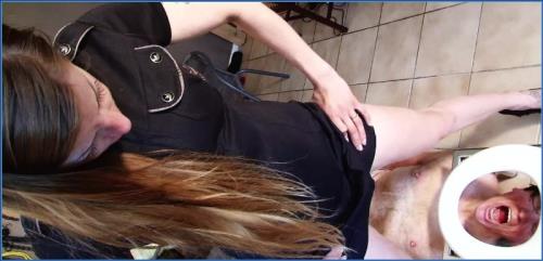 Lady Amy's Brutal Femdom Scat in HD 720p – Scat-Slaves poster