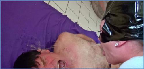 Intense Domination: Lady Amy and Lady Atropa Humiliate Toilet Slave in HD Video – Scat-Slaves poster