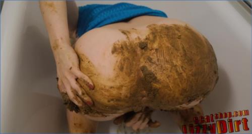 LizzyDirt in UltraHD 4K Scat Close-Up Shitpress Scene – Scat-Slaves poster