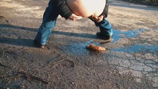 German Countryside Poop [HD 720p] Germany, Dirty Anal (Filthygrid.com)