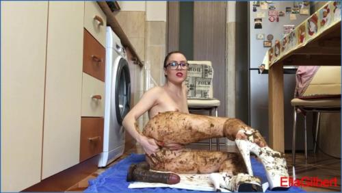 Download Ella Gilbert’s Extreme Body Smearing in HD Scat-Slaves.net