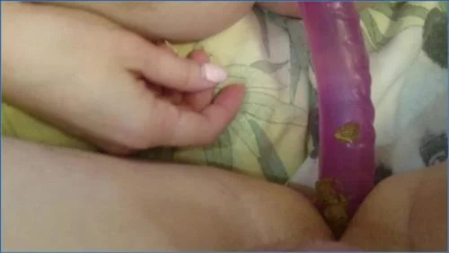 Brown wife gets messy in hardcore scat vid, FullHD – Scat-Slaves poster