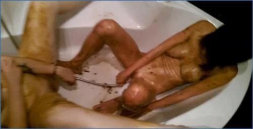 AstraCelestial Stars in Intense Extreme Scat Orgy Part 2 FullHD Download – Scat-Slaves poster