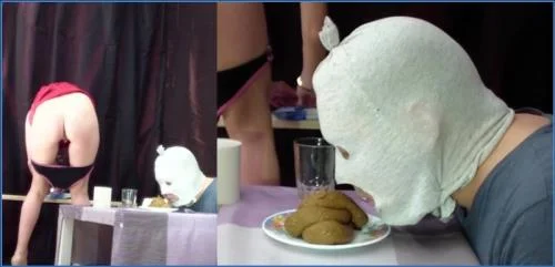 MilanaSmelly enjoys the taste and smell of scat - scat porn video at Scat-Fetish.com