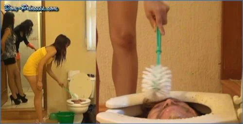 Toilet Slave Valery Endures Humiliating Spanish Scat footage - related scat video at Scat-Fetish