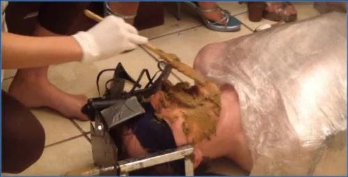 Tifany Shows Extreme Scat Domination with Toilet Slave in Mexico - related scat video at Scat-Fetish
