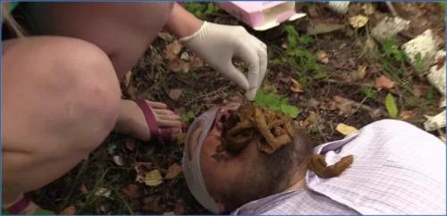 MilanaSmelly- Toilet Slave Vitaly Returns for Extreme Puke and Scat Play - scat porn video at Scat-Fetish.com