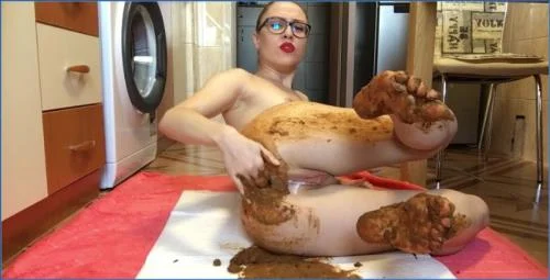 Ella Gilbert Pushes Limits in Hardcore Scat and Feet Fetish Show FullHD – Scat-Slaves poster