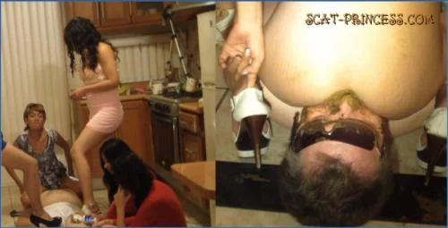 Granny Scat Domination: Britany HD's Intense Kitchen Abuse Part 3 – Scat-Slaves poster