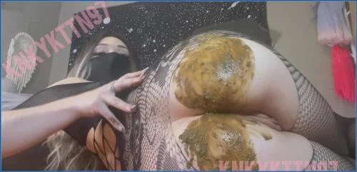 Brown Buns: Dirty Anal with KnkyKttn97 in HD Video – Scat-Slaves poster