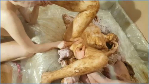 Russian Beauty's Scat Vid, Crazy Hardcore in FullHD – Scat-Slaves poster