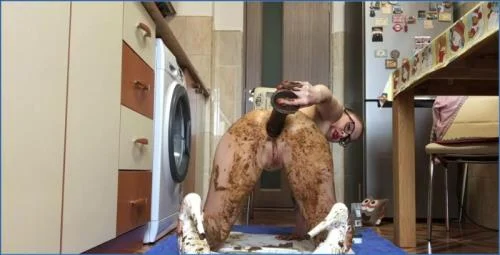 Intense Body Smearing with Romani – Scat-Slaves poster