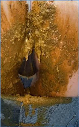 Extreme Jean Accident: FullHD Tattoo Shit Smearing Fetish by Sexandcandy18
