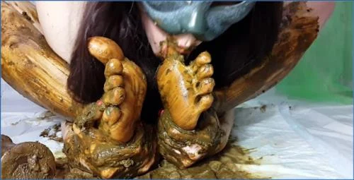 Intense Foot Fetish Action Continues in My Feet Receive A Portion Of Shit Part 2