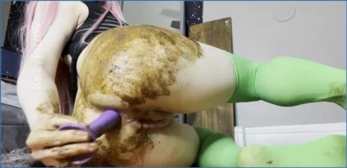 KnkyKttn97's wild scat adventure in FullHD – Scat-Slaves poster