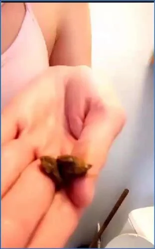 Brunette Bombshell Gets Down with Scat Fisting in 4K – Scat-Slaves poster