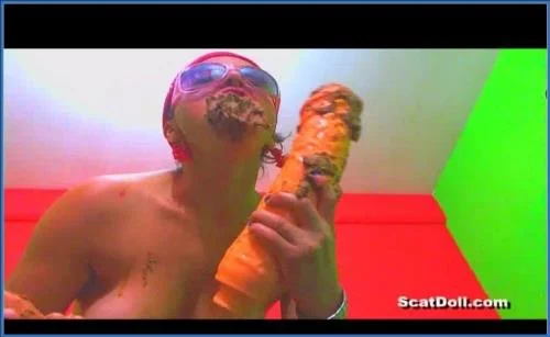 Download Doll's Intense Scat Fetish with Big Dildo | ScatDoll Porn Scat-Slaves.net