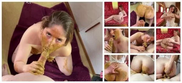 Anal Scat Fuck and BJ [4K UltraHD] VOMIT, DICKSLAPS (SMEARING) – Scat-Slaves poster