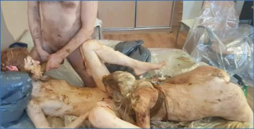 Russian Bombshell's Wild Orgy Fetish in 4K – Scat-Slaves poster