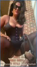 Bossy Delilah's gnarly Findom Sissy Toilet Domination video - scat porn video at Scat-Fetish.com