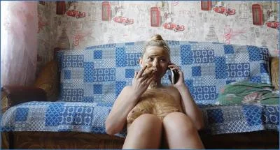 KatyaKASS and Anasteisha Shit and Talk on Phone with Enema Action - scat porn video at Scat-Fetish.com