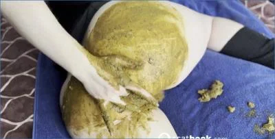 Miss Poop Plays with Her Shitty Ass in a Wild Scat Kaviar Set - related scat video at Scat-Fetish