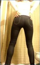 Zarzar01 Defecates in Her Jeans, Spreads Ass for Cow Pile Display - related scat video at Scat-Fetish