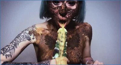 DirtyBetty Shits, Smears, and Dominates in Wild Scat and Pee Play - scat porn video at Scat-Fetish.com