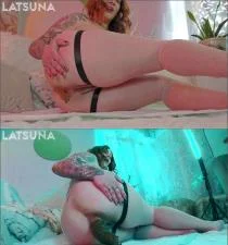 Lady Latsuna - Scat and Piss Kaviar Feast with Anal and Foot Fetish - related scat video at Scat-Fetish