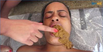 Grazy Smears and Eats Her Own Kaviar in Wild Latina Scat POV - scat porn video at Scat-Fetish.com