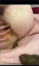 Wastedwetness Defecates and Masturbates with a Dildo - scat porn video at Scat-Fetish.com