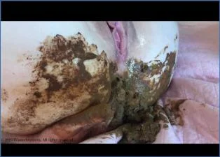 Wastedwetness Dominates with Dildo, Masturbation, and Shitty Solo - scat porn video at Scat-Fetish.com