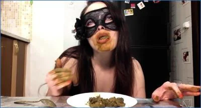 Scat Lina Dominates with Shit Eating, Smearing, and Freaky Kaviar - scat porn video at Scat-Fetish.com