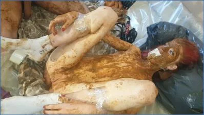 Astra Celestial - Lesbian Lezdom Shitting Smearing Orgy - Gross-out - scat porn video at Scat-Fetish.com