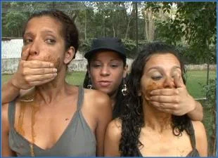 Kaviar Video Dominates with Mucky Lesbian Scat and Kaviar Fetishes - popular scat video at Scat-Fetish