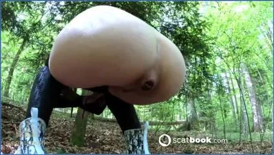 Godess Kink aka TeenScatGodess Morning Forest Shit, Pee, Anal, and Diaper Fetish - scat porn video at Scat-Fetish.com