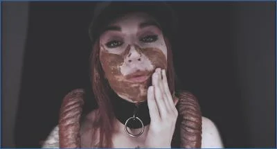 SweetBettyParlour in a Bizarre Shit Stealing Roleplay with Husband - scat porn video at Scat-Fetish.com