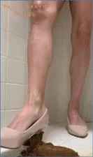 Marinayam19- checking out Fetishes: Nude Pumps and Scat Play - scat porn video at Scat-Fetish.com