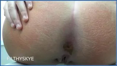 Filthy Skye Compilation- Wide Gape and Scat Enema Moments in Scat Porn - scat porn video at Scat-Fetish.com