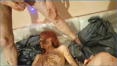 Astra Celestial stars in Christmas Shitty Massacre Part 8 with extreme scat and fetish play - related scat video at Scat-Fetish