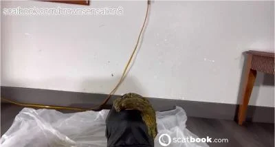 BrownSensation8's Extreme Toilet footage: Scat, Pissing, Big Toys and More - related scat video at Scat-Fetish