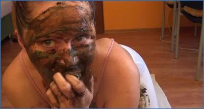 Swallow Victoria's Big Shit in This Lesbian Toilet Fetish Video - related scat video at Scat-Fetish