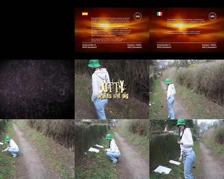Kitty Poops Her Pants and Dives Into Her Mess in Mucky Solo Scat Fun - scat porn video at Scat-Fetish.com
